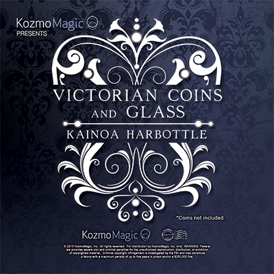 Victorian Coins and Glass (DVD and Gimmick) de Kainoa Harbottle y Kozmomagic - DVD 