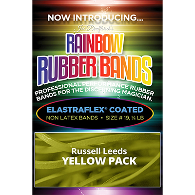Rainbow Rubber Bands de Joe Rindfleisch (Russell Leeds -Yellow) de Joe Rindfleisch - Truco 