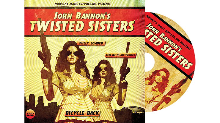 Twisted Sisters 2.0 (Gimmicks e instrucciones en línea) Bicycle Back de John Bannon - Truco 