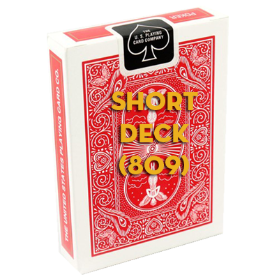 Short Bicycle Mandolin Deck 809 (Red)