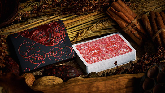 Juego de cartas Love Promise of Vow (rojo) de The Bocopo Playing Card Company 