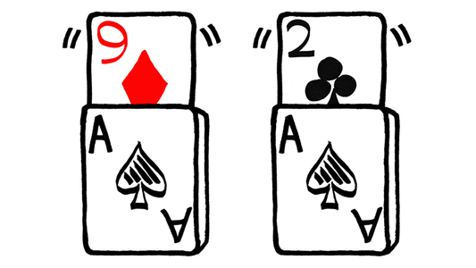 Recambio 9D Y 2C para Signature Edition Sketchpad Card Rise (paquete de 12) de Martin Lewis - Trick