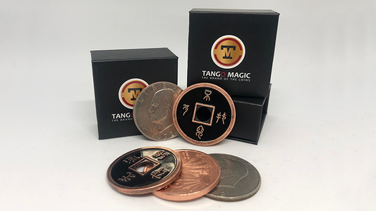 Transposición china de cobre y plata tamaño dólar (CH023) de Tango Magic 