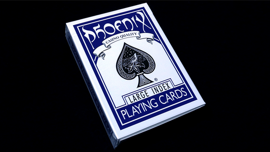 Phoenix Deck Large Index (Azul) de Card-Shark 