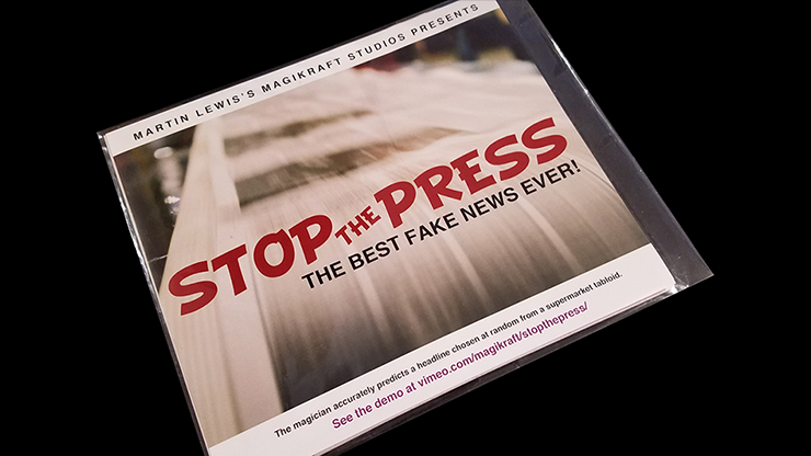 Stop the Press de Martin Lewis - Truco 