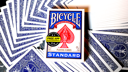 Cartas de póquer azul estándar de bicicleta (caja nueva)