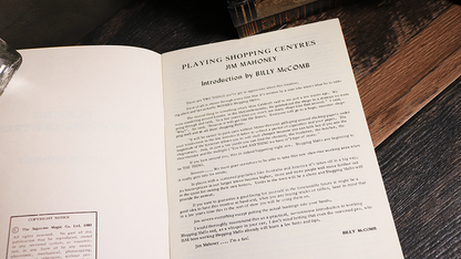 Playing Shopping Centers de Jim Mahoney - Libro