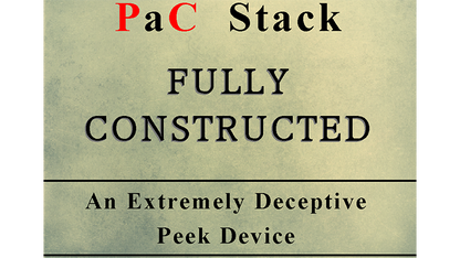 PaC Stack: Totalmente construido (Trucos e instrucciones en línea) por Paul Carnazzo - Truco 