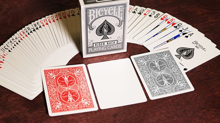 Naipes Bicycle Silver de US Playing Cards