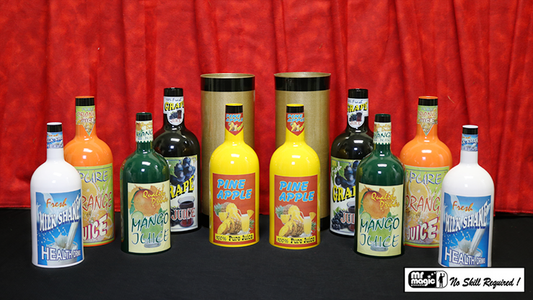 Botellas de jugo multiplicadoras (10) de Mr. Magic - Truco