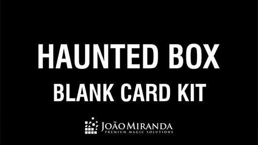 Kit de Cartas en Blanco para Caja Embrujada de João Miranda - Truco