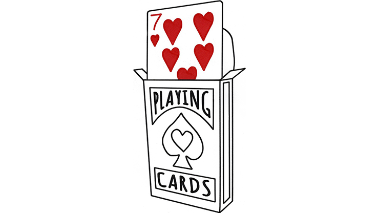 Recarga Cardiographic Lite RED CARD de Martin Lewis - Truco 