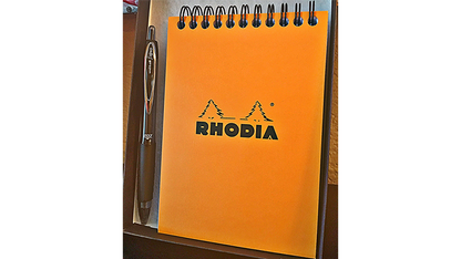 SvenPad® Elegance Rhodia® Edition (único, cubierta naranja) - Truco 