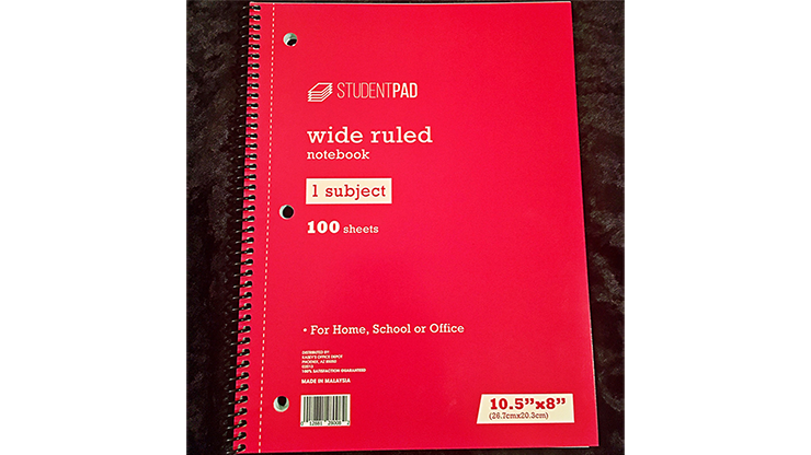 SvenPad® KoD Stage Size USA Notebook (Individual) - Truco 