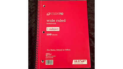 SvenPad® KoD Stage Size USA Notebook (Individual) - Truco 