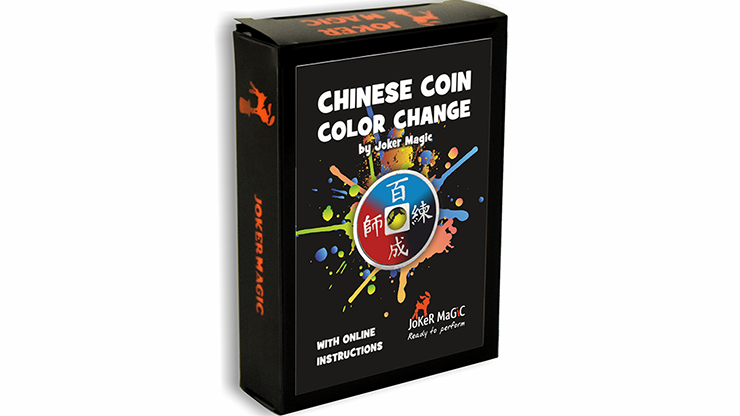 Cambio de color de moneda china (trucos e instrucciones en línea) por Joker Magic - Truco 