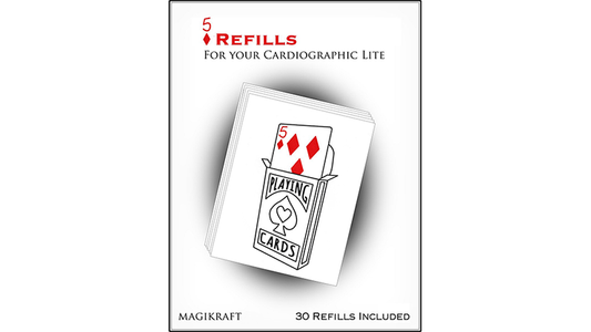 Cardiographic Lite TARJETA ROJA 5 de Diamantes Recarga de Martin Lewis - Truco 