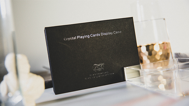 Crystal Playing Card Display 2 Deck Case by TCC - Trick