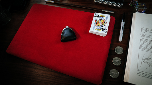 Almohadilla pequeña de piel de ante (roja) de TCC - Trick