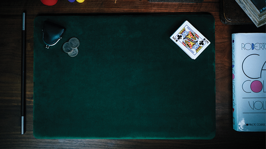 Almohadilla grande de piel de ante (verde) de TCC - Trick