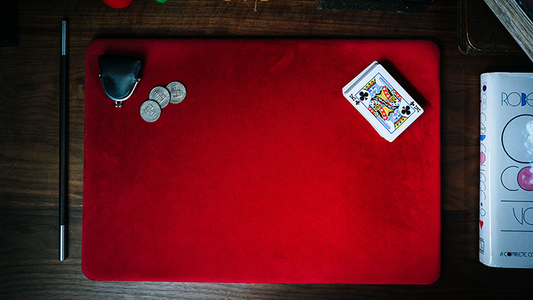 Almohadilla grande de gamuza (roja) de TCC - Trick