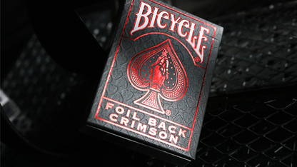 Bicycle Rider Back Crimson Luxe (Rojo) Versión 2 por US Playing Card Co