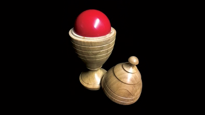 Deluxe Wooden Ball Vase by Merlins Magic - Trick