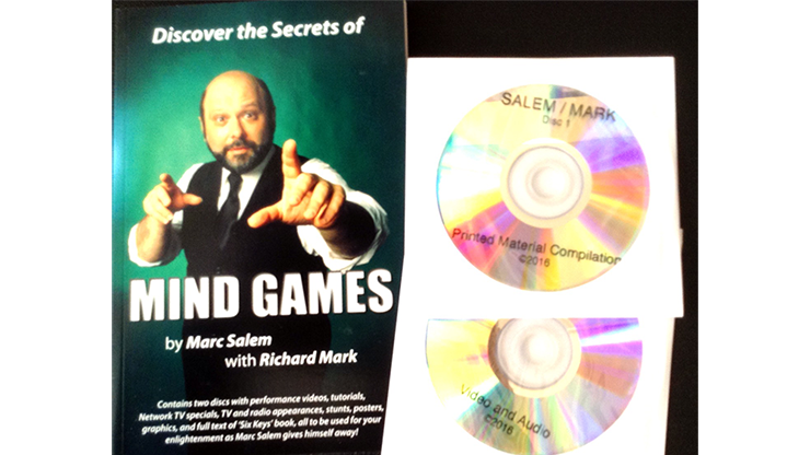 Descubre los secretos de los JUEGOS MENTALES de Marc Salem con Richard Mark - Libro