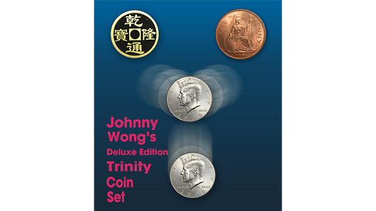 Edición Deluxe Trinity Coin Set (DVD) de Johnny Wong - Truco 