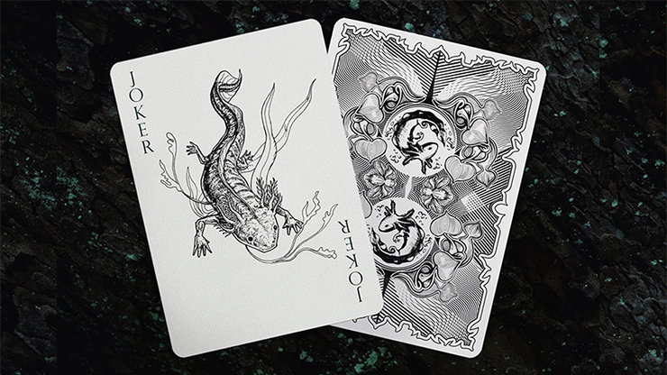 Naipes Axolotl de Enigma Cards 