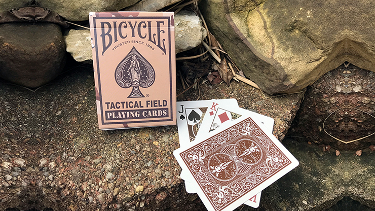 Bicycle Tactical Field Green Camo/Brown Camo (6 barajas) de US Playing Card Co