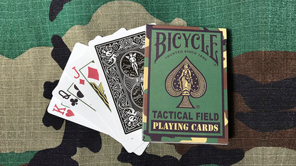 Bicycle Tactical Field Green Camo/Brown Camo (6 barajas) de US Playing Card Co