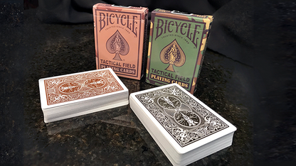 Bicycle Tactical Field Green Camo/Brown Camo (6 barajas) de US Playing Card Co