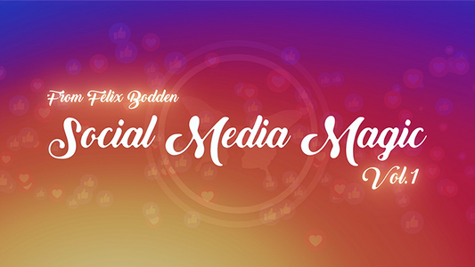 Social Media Magic Volumen 1 (DVD y trucos) por Felix Bodden - DVD 