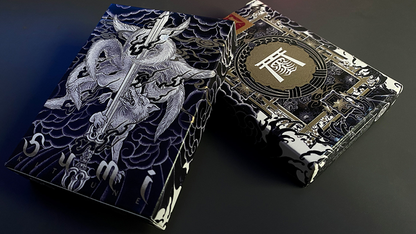 Sumi Kitsune Myth Maker (Blue) Playing Cards by Card Experiment