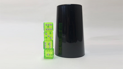 Dice Stacking Cup Pro (Gimmicks and Online Instructions) by Bazar de Magia - Trick