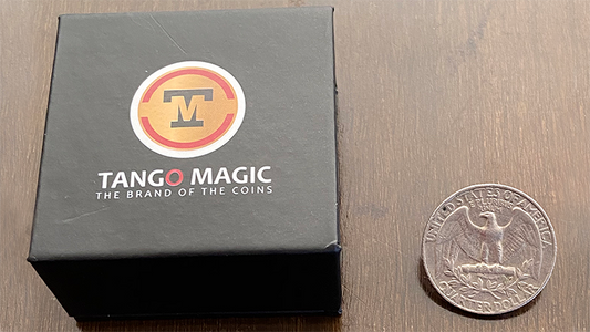 Sharpie thru Quarter (1 lado) por Tango - Truco 