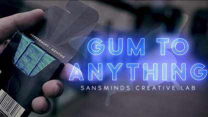 Gum to Anything (trucos e instrucciones en línea) de Sansminds Magic 