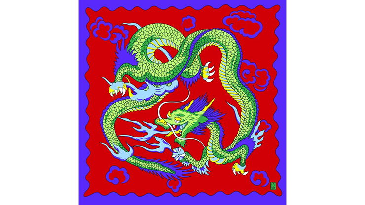 Rice Picture Silk 18" (Imperial Dragon) de Silk King Studios - Truco