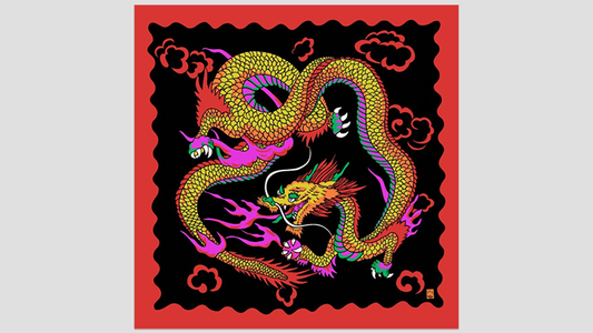 Rice Picture Silk 36" (Imperial Dragon) de Silk King Studios - Truco