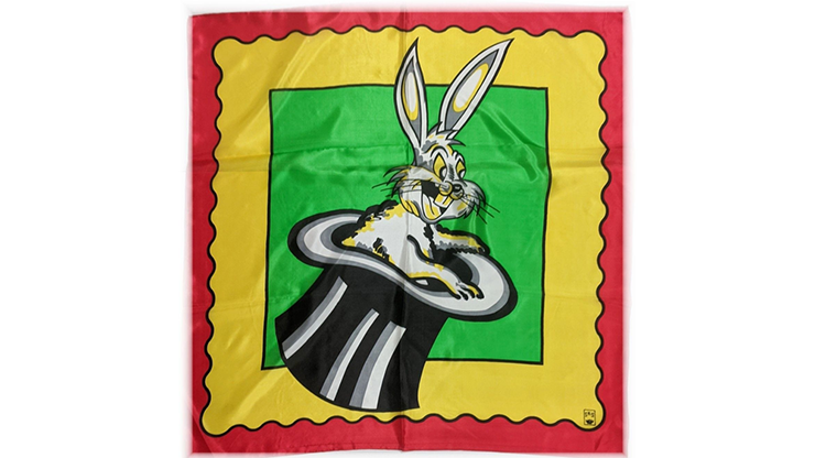 Rice Picture Silk 27" (Rabbit in Hat) de Silk King Studios - Truco