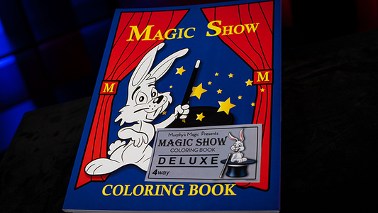 Libro para colorear MAGIC SHOW DELUXE (4 vías) de Murphy's Magic 