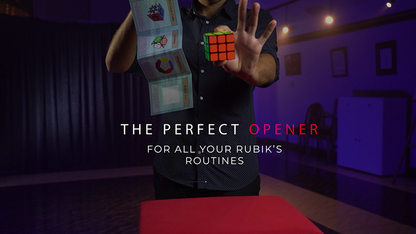 Publicidad 3D del cubo de Rubik (trucos e instrucciones en línea) de Henry Evans y Martin Braessas - Truco 