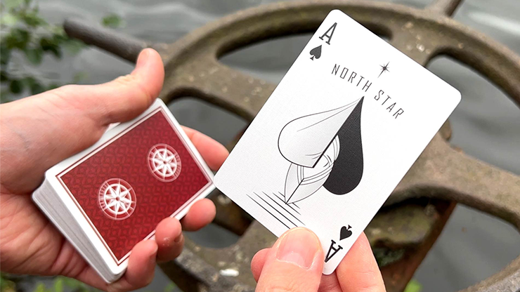 North Star Playing Cards Luxury Red Edition de James Anthony y MagicWorld 