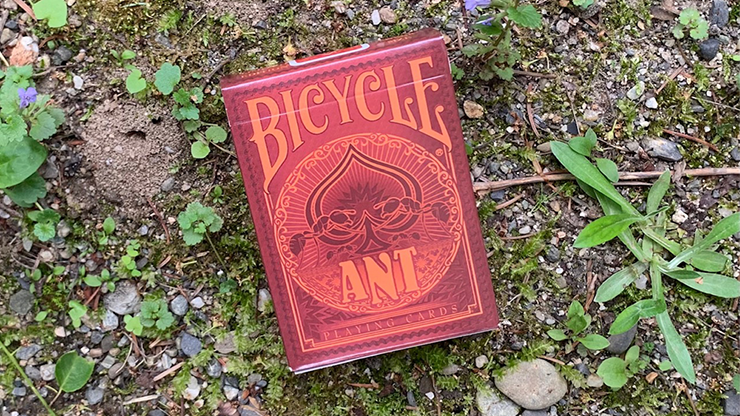 Juego de cartas Bicycle Ant (Rojo)