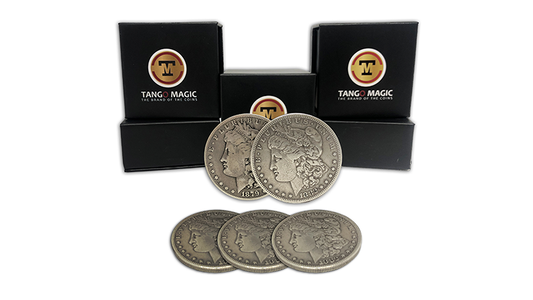 Réplica Morgan TUC más 3 monedas (Gimmicks e Instrucciones Online) de Tango Magic - Truco 