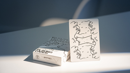 Shantell Martin (White) Playing Cards by theory11