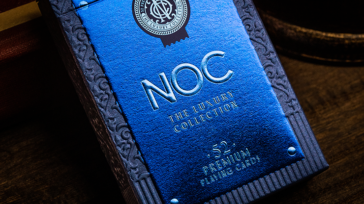 NOC (Azul) The Luxury Collection Playing Cards de Riffle Shuffle x The House of Playing Cards