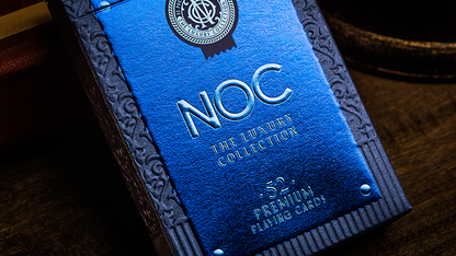 NOC (Azul) The Luxury Collection Playing Cards de Riffle Shuffle x The House of Playing Cards