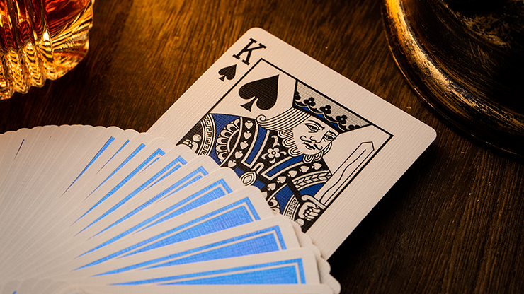 NOC (Azul) The Luxury Collection Playing Cards de Riffle Shuffle x The House of Playing Cards